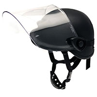 DK5 Riot Face Shield, 8 x 16 1/2 x 0.150", Designed to Fit PASGT Helmets (DK5-H.150) - 2